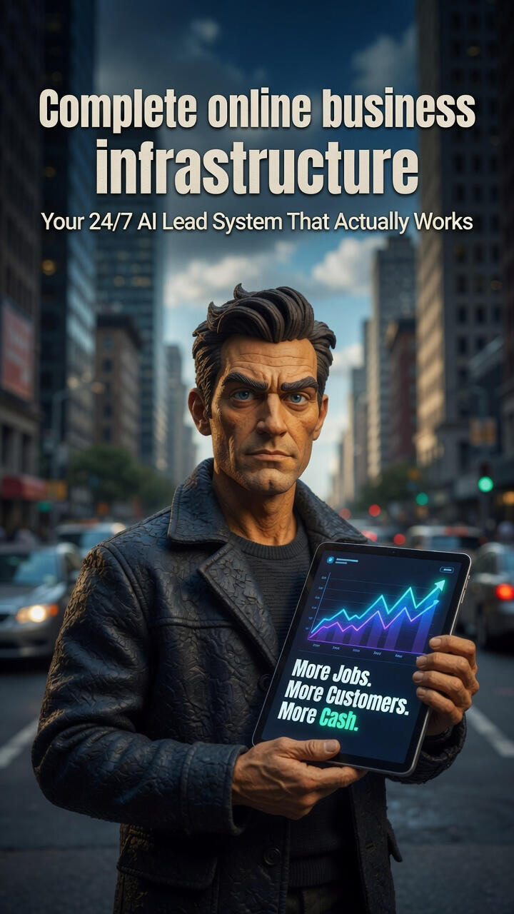 “24/7 AI lead system for contractors — capture, qualify, and book jobs automatically”