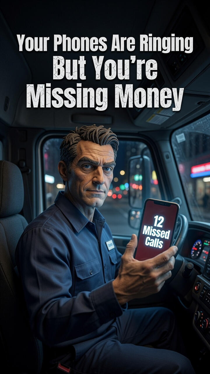 “Contractor missing calls and potential job leads while driving”