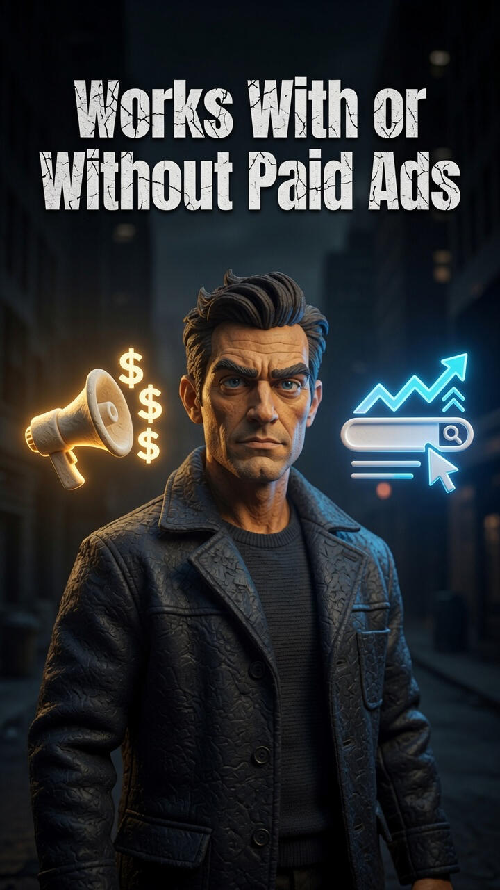 “AI marketing system that generates contractor leads with or without paid advertising”